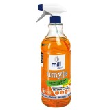 Mill Liquido Clean per pulizia finestre vetri specchi piastrelle con profumo di arancia 1.22 L