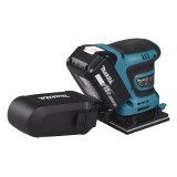 Makita DBO480Z Levigatrice portatile Levigatrice orbitale casuale 14000 OPM Nero Blu 210 W