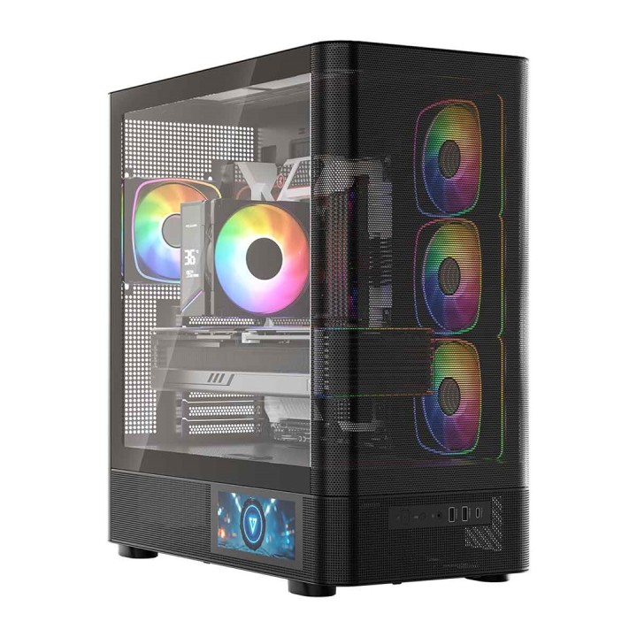 MODECOM Volcano Volcano AQ400 ARGB midi nero