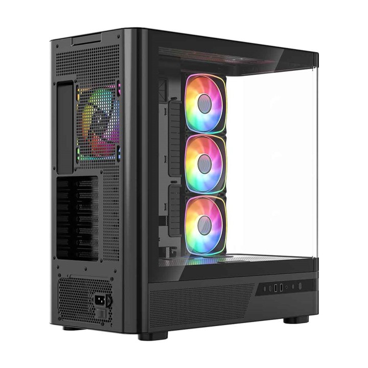 MODECOM Volcano Volcano AQ100 ARGB midi nero