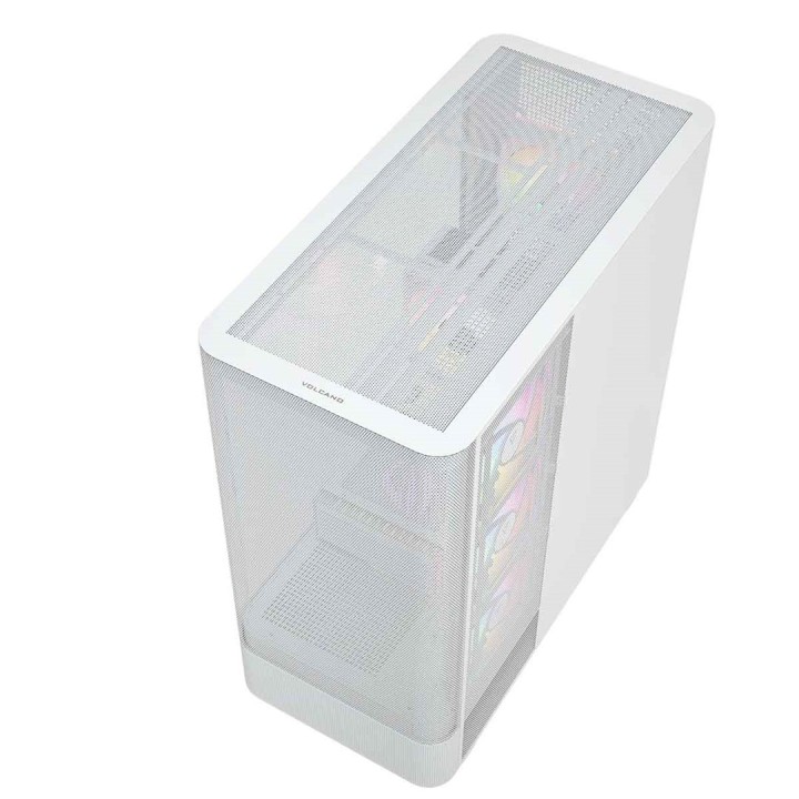 MODECOM Volcano Volcano AQ300 ARGB midi bianco