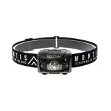 Montis Lampada frontale ricaricabile con sensore MT001 nero LED
