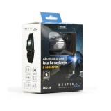Montis Lampada frontale ricaricabile con sensore MT001 nero LED
