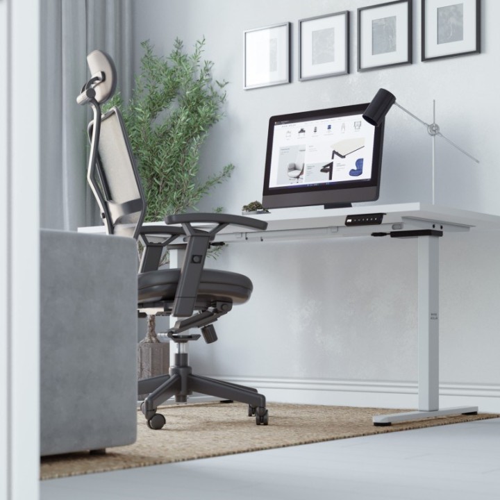 Xeno 4.5 struttura letto elettrica bianca