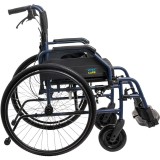 Sedia a rotelle in lega leggera NAVY1 43 cm
