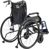 Sedia a rotelle in lega leggera NAVY1 43 cm