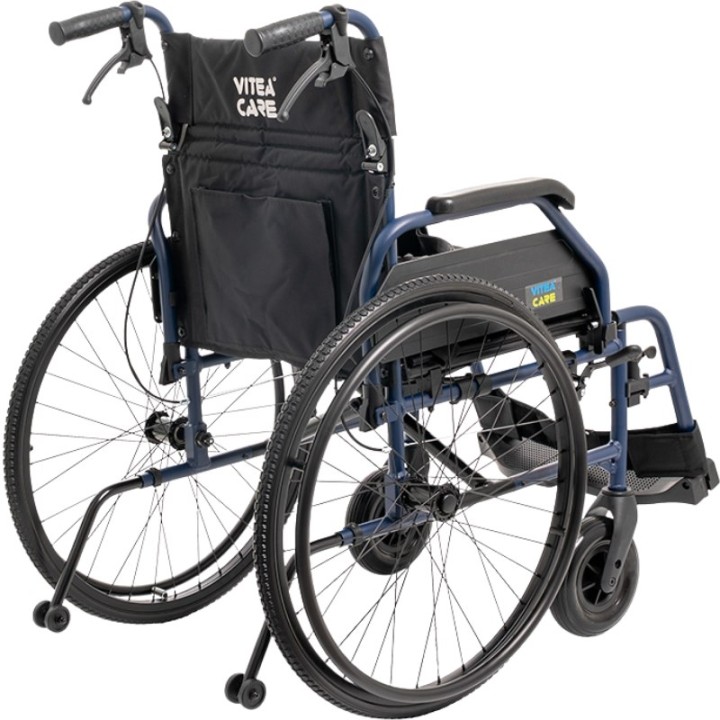 Sedia a rotelle in lega leggera NAVY1 43 cm