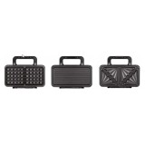 Tostapane/piastra per waffle/grill MPM MOP-43M
