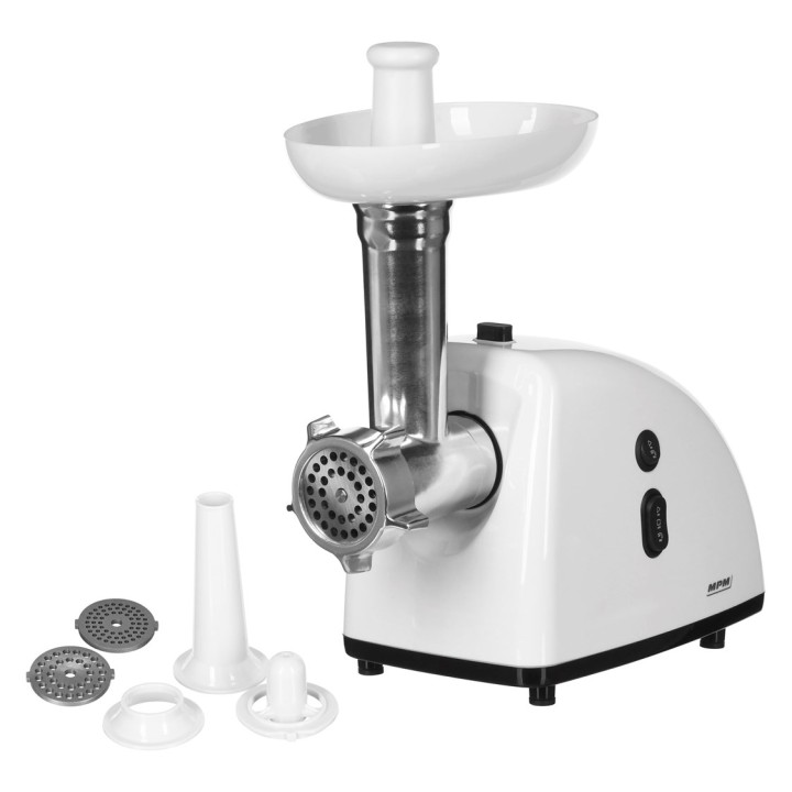 MPM MMM-05 tritacarne 650 W acciaio inox bianco