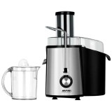MPM MSO-18-M Estrattore di succo 1000 W Nero Argento