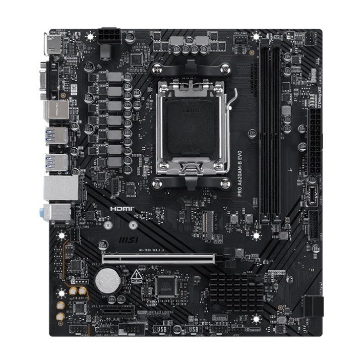 MSI PRO A620AM-B EVO scheda madre AMD A620A Socket AM5 micro ATX