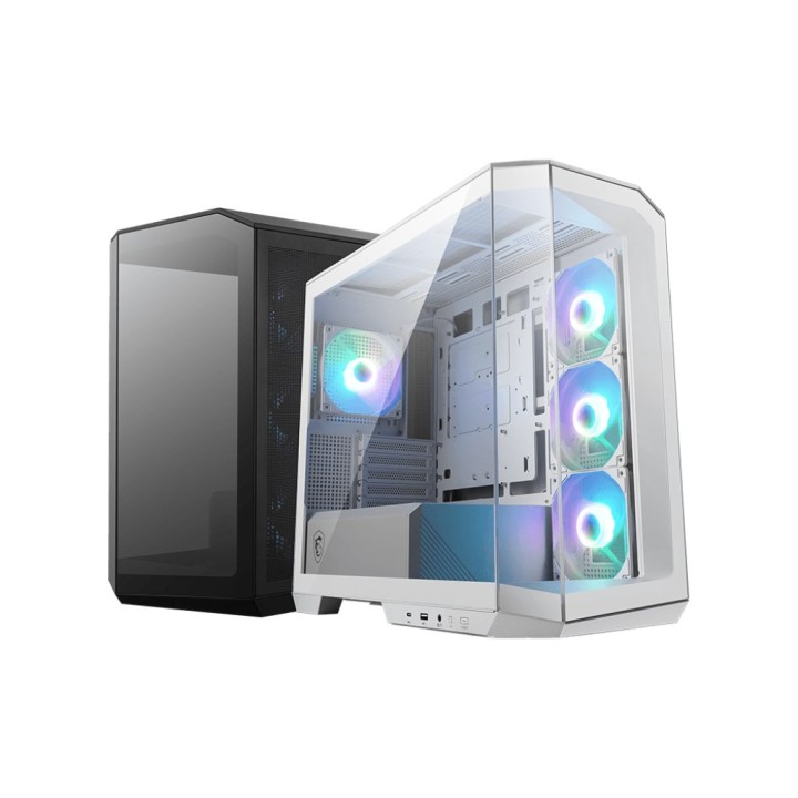 MSI MAG PANO M100R PZ Micro Tower bianco