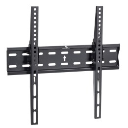 MACLEAN BRACKETS MC-862 Staffa TV extra robusta regolabile facile da installare 26-55 40kg universale nero massimo Vesa 400x400