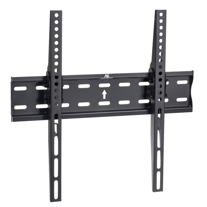 MACLEAN BRACKETS MC-862 Staffa TV extra robusta regolabile facile da installare 26-55 40kg universale nero massimo Vesa 400x400