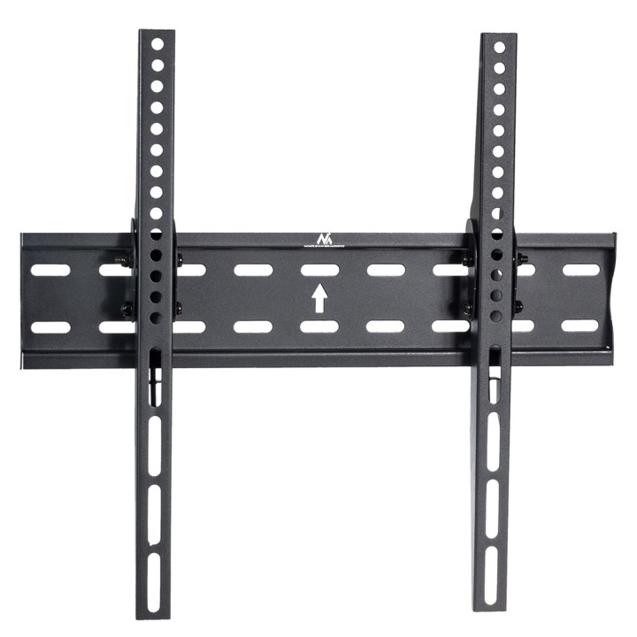 MACLEAN BRACKETS MC-862 Staffa TV extra robusta regolabile facile da installare 26-55 40kg universale nero massimo Vesa 400x400