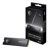 MSI Spatium M560 PCIE 5.0 NVME M.2 2 TB PCI Express 5.0 3D NAND
