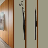 MACLEAN BRACKETS MC-862 Staffa TV extra robusta regolabile facile da installare 26-55 40kg universale nero massimo Vesa 400x400
