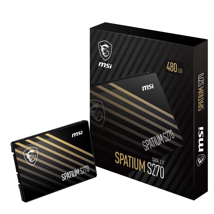 MSI Spatium S270 SATA 2.5 480GB 2.5 Seriale ATA III 3D NAND