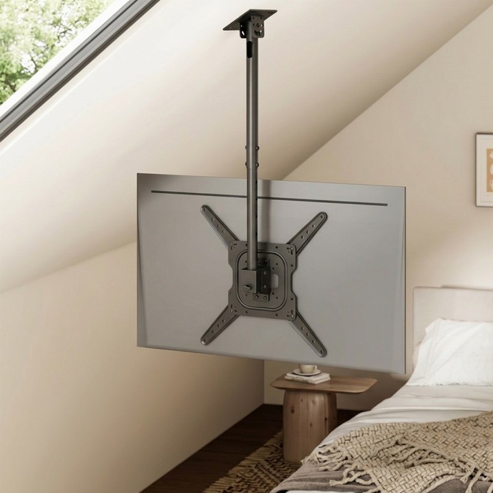 Maclean Supporto a soffitto per TV carico massimo 35 kg 23–55 max VESA 400x400 MC-174
