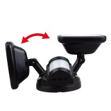 Maclean LED lampada a parete con sensore PIR 20W 1500lm IP65 bianco neutro 4000K nero MCE524 B