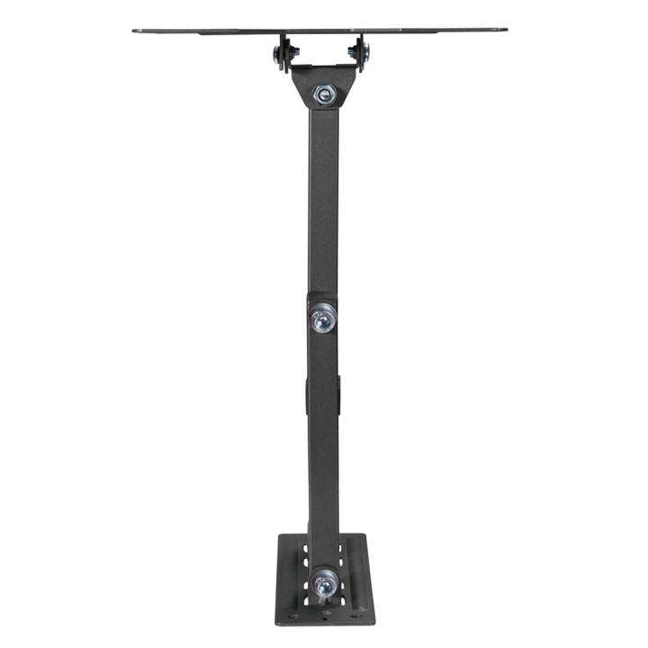 Maclean MC-700N TV supporto monitor universale a parete max VESA 200x20 23 -43 30kg nero estensibile inclinabile per TV piccoli
