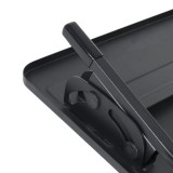 Maclean MC-831 poggiapiedi nero