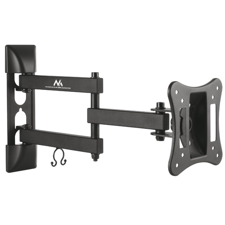 Maclean MC-719 TV staffa da parete LCD LED Plasma TV supporto inclinabile 13-27 15 kg
