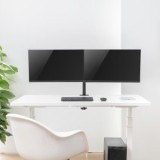 Maclean MC-884 supporto/stand per monitor 81.3 cm (32 ) nero da scrivania