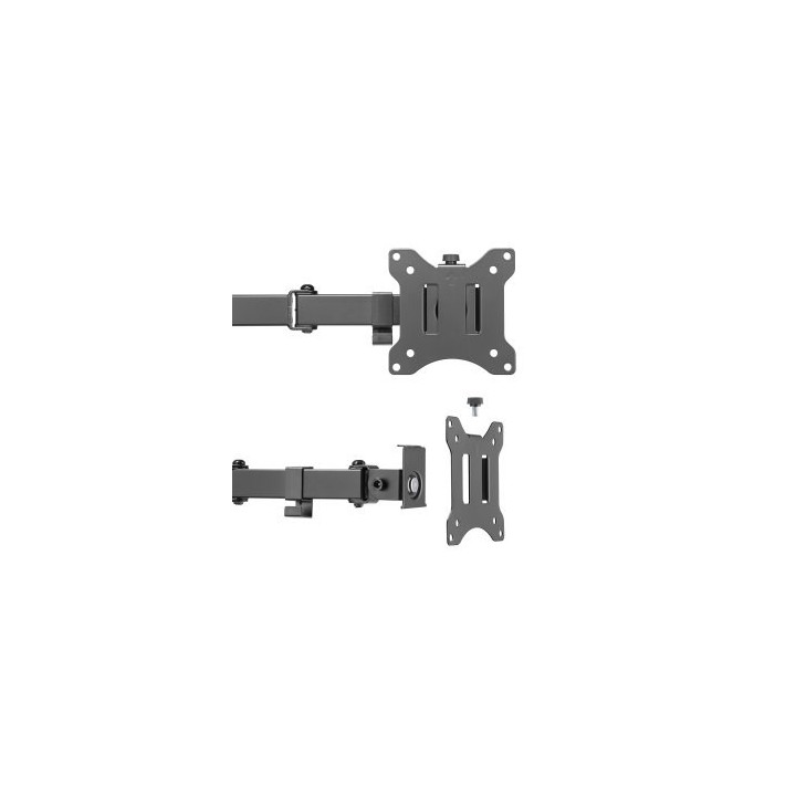 Maclean MC-884 supporto/stand per monitor 81.3 cm (32 ) nero da scrivania
