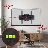 Maclean MC-781 TV staffa 177.8 cm (70 ) nero