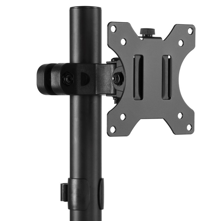 Maclean MC-983 LED LCD supporto monitor a palo staffa 8kg tubo diametro 28-60mm 17-32'' schermo
