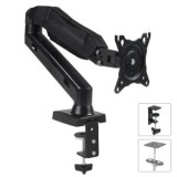 Maclean MC-860 supporto/stand per monitor 68.6 cm (27 ) nero da scrivania