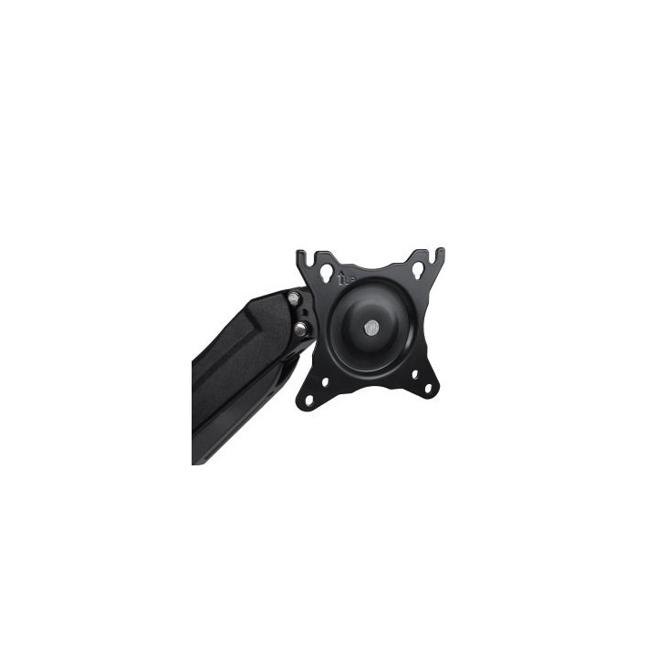 Maclean MC-860 supporto/stand per monitor 68.6 cm (27 ) nero da scrivania
