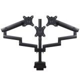 Maclean MC-811 Staffa monitor da scrivania supporto per 3 LCD LED monitor USB 17'' - 27 3 x 7kg VESA
