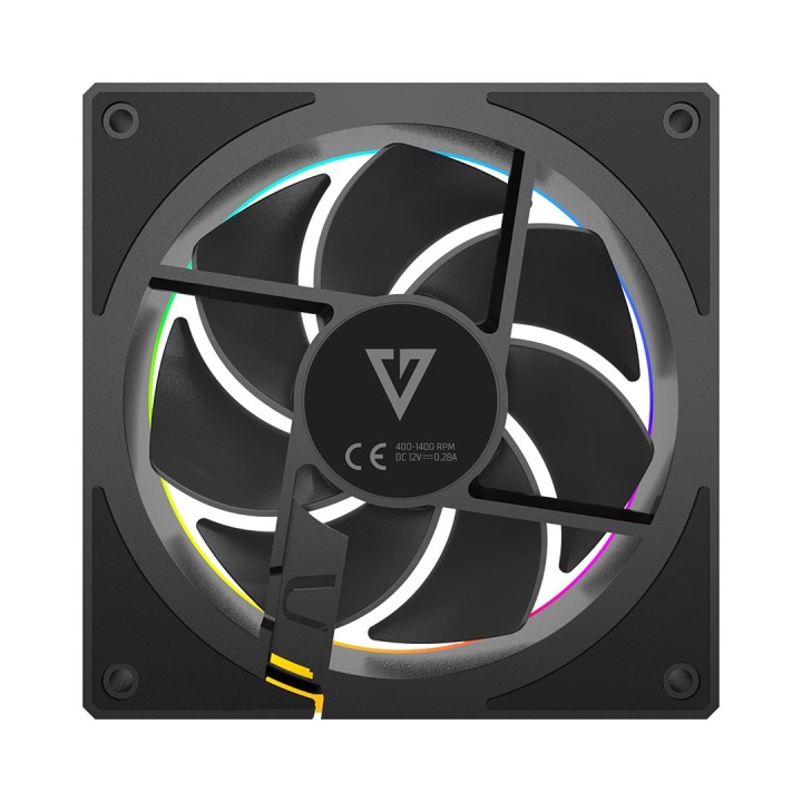 MODECOM VOLCANO LOOP 120 ARGB ventola nero
