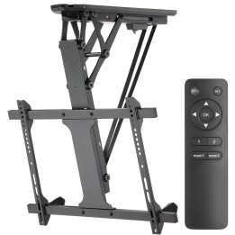 Maclean MC-880 supporto TV motorizzato a soffitto 32 -70 35kg massimo + telecomando massimo VESA 600x411
