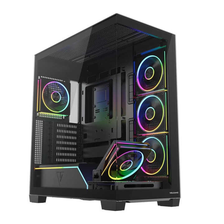 MODECOM VOLCANO STELLAR PLUS ARGB MIDI 5F nero