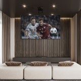 Maclean MC-880 supporto TV motorizzato a soffitto 32 -70 35kg massimo + telecomando massimo VESA 600x411