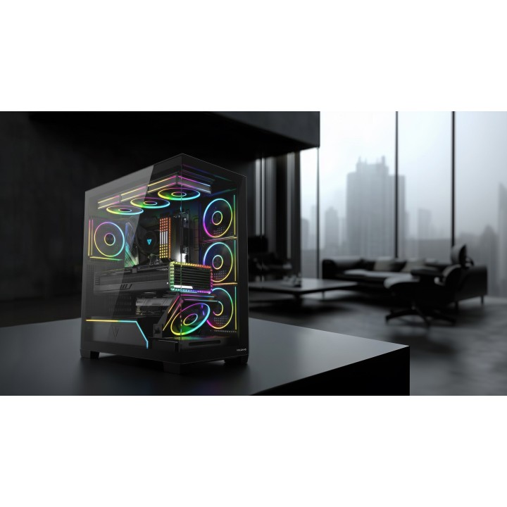 MODECOM VOLCANO STELLAR PLUS ARGB MIDI 5F nero