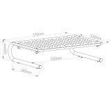 Maclean MC-948 supporto monitor / laptop per schermi 13-32