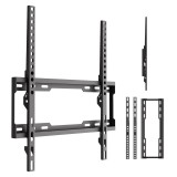 Maclean TV supporto / staffa max VESA 400x400 32-75 fino a 45 kg nero regolazione inclinazione 0°–8° MC-187