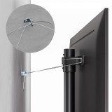 Maclean TV staffa da pavimento 32-70 max. VESA 400x400 max. 40kg MC-494