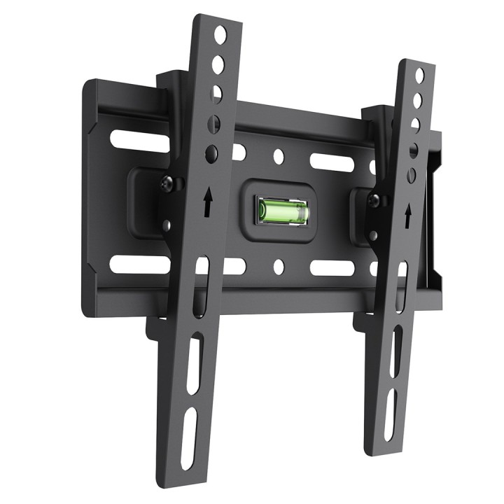 Maclean TV supporto / staffa max VESA 200x200 13-43 fino a 45 kg nero regolazione inclinazione +2°–-10° MC-189