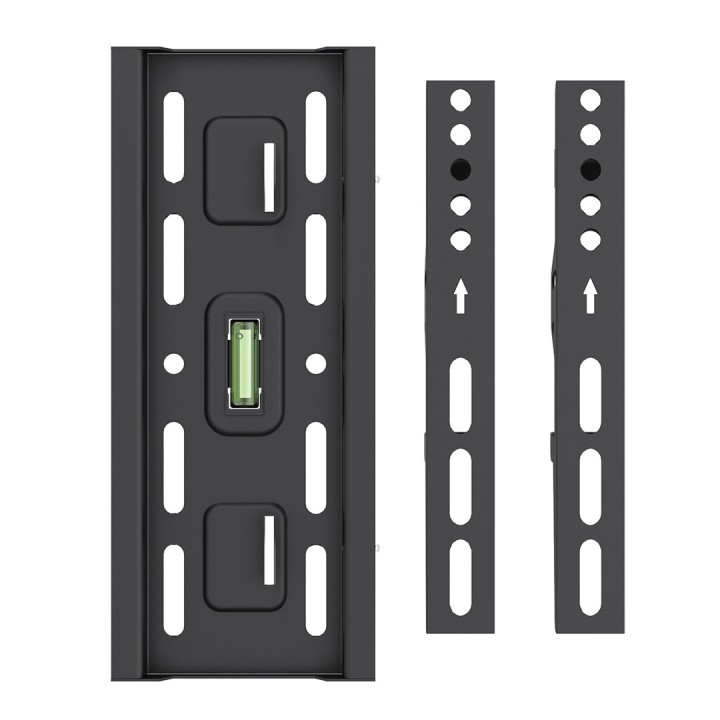 Maclean TV supporto / staffa max VESA 200x200 13-43 fino a 45 kg nero regolazione inclinazione +2°–-10° MC-189