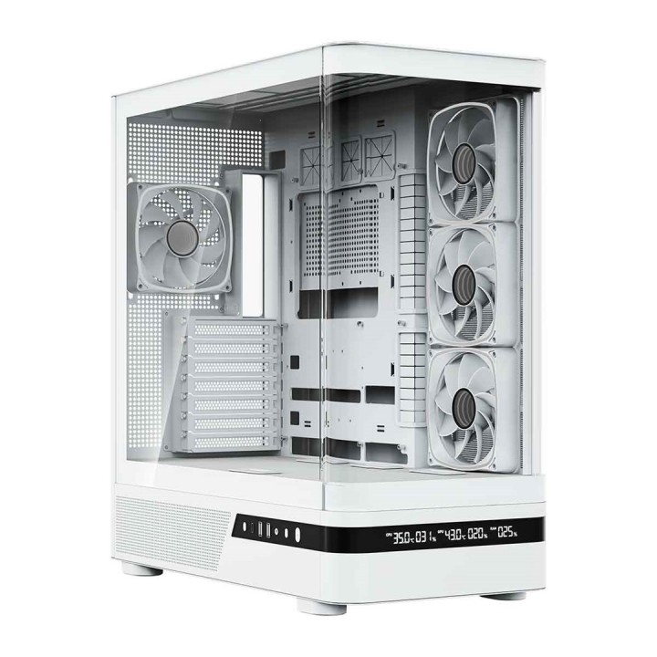 MODECOM Volcano Volcano AQ200 ARGB midi bianco