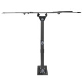 Maclean TV o supporto monitor universale max VESA 400x400 23-55 30kg nero MC-701N