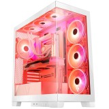 Modecom Volcano SPACE APEX ARGB MIDI tower midi bianco