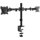 Montis Supporto monitor doppio Everest 13-27 MT015 68.6 cm (27 ) nero da scrivania