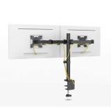 Montis Supporto monitor doppio Everest 13-27 MT015 68.6 cm (27 ) nero da scrivania