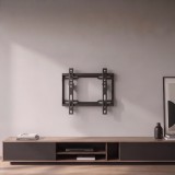 Maclean TV supporto / staffa max VESA 200x200 13-43 fino a 45 kg nero regolazione inclinazione 0°–8° MC-186